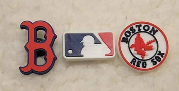 boston red sox croc charms