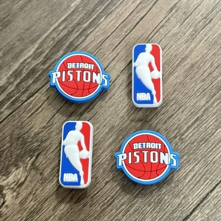 Detroit Pistons Croc charms