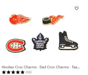 toronto maple leaf charms